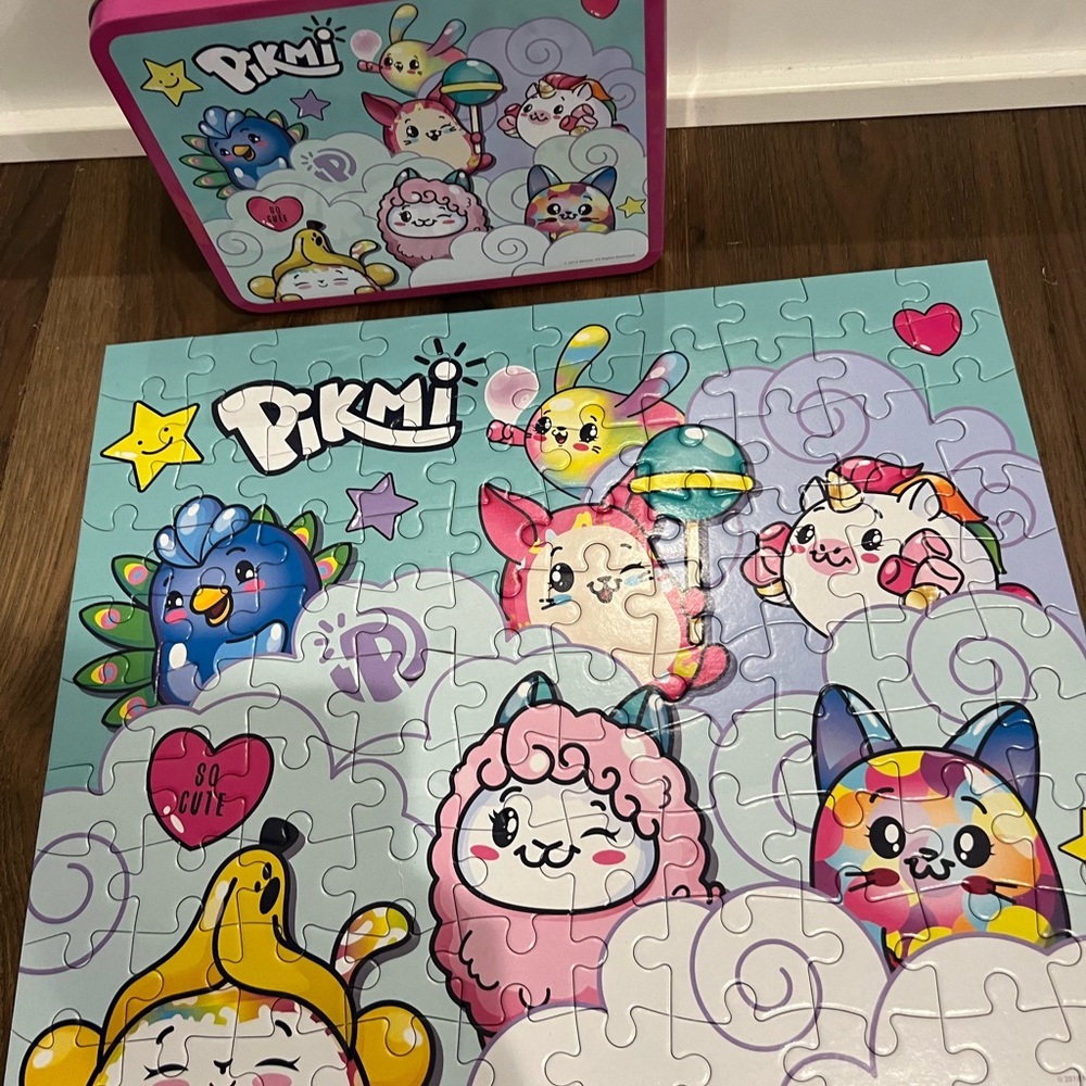 Pikmi Pops Lunchbox Collectible 100 piece Puzzle